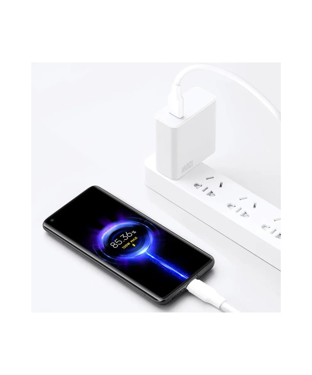 FOX 120W Turbo Type C Qualcomm Telefon Hızlı Şarj Cihazı Aleti 6a Kablo/adaptör Seti Xiaomi Redmi Uyumlu