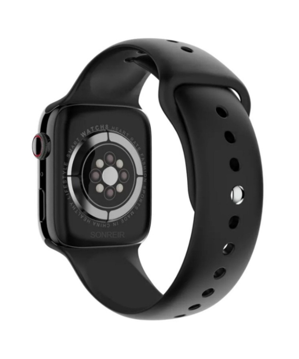 Watch 8 Akıllı Saat Gps 45mm Tam Ekran Sesli Arama Yapan Xiaomi Iphone Huawei Uyumlu Smartwatch Nfc