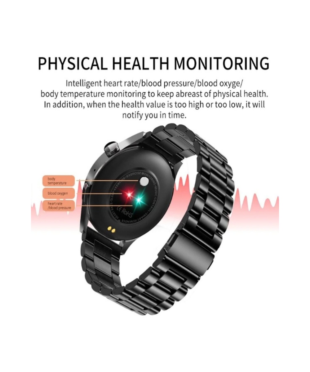Smart Watch 8 Gps Amoled Ekran Yuvarlak Kasa Erkek Akıllı Saat Huawei Iphone Samsung Xiaomi Uyumlu