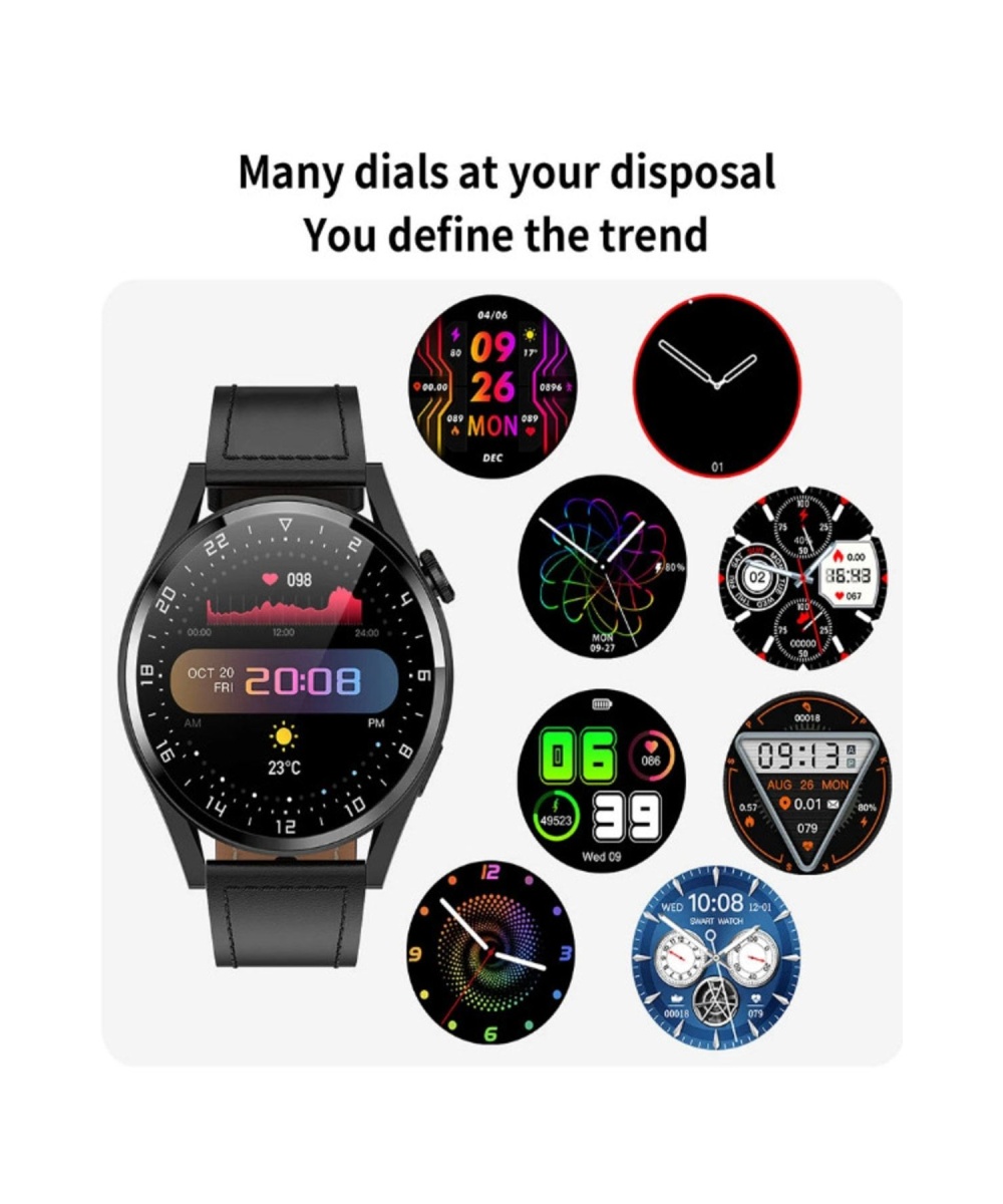 Pro Amoled Ekran Yuvarlak Kasa 1.52 Inç Erkek Akıllı Saat