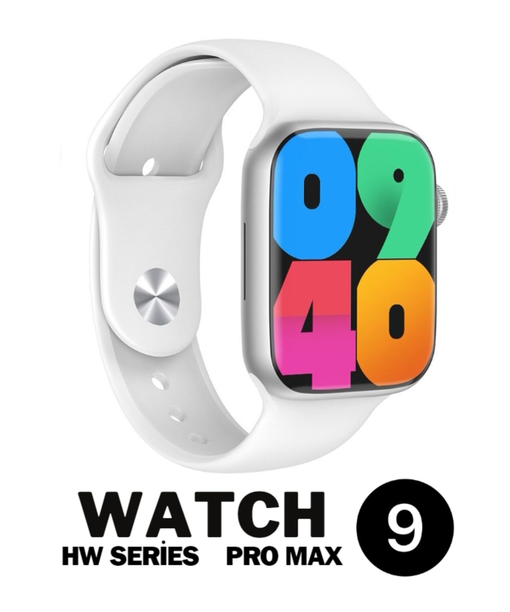 Watch 9 Promax Hw Series 45mm Amoled Ekran Akıllı Saat Sesli Görüşmeli Iphone Huawei Uyumlu 8