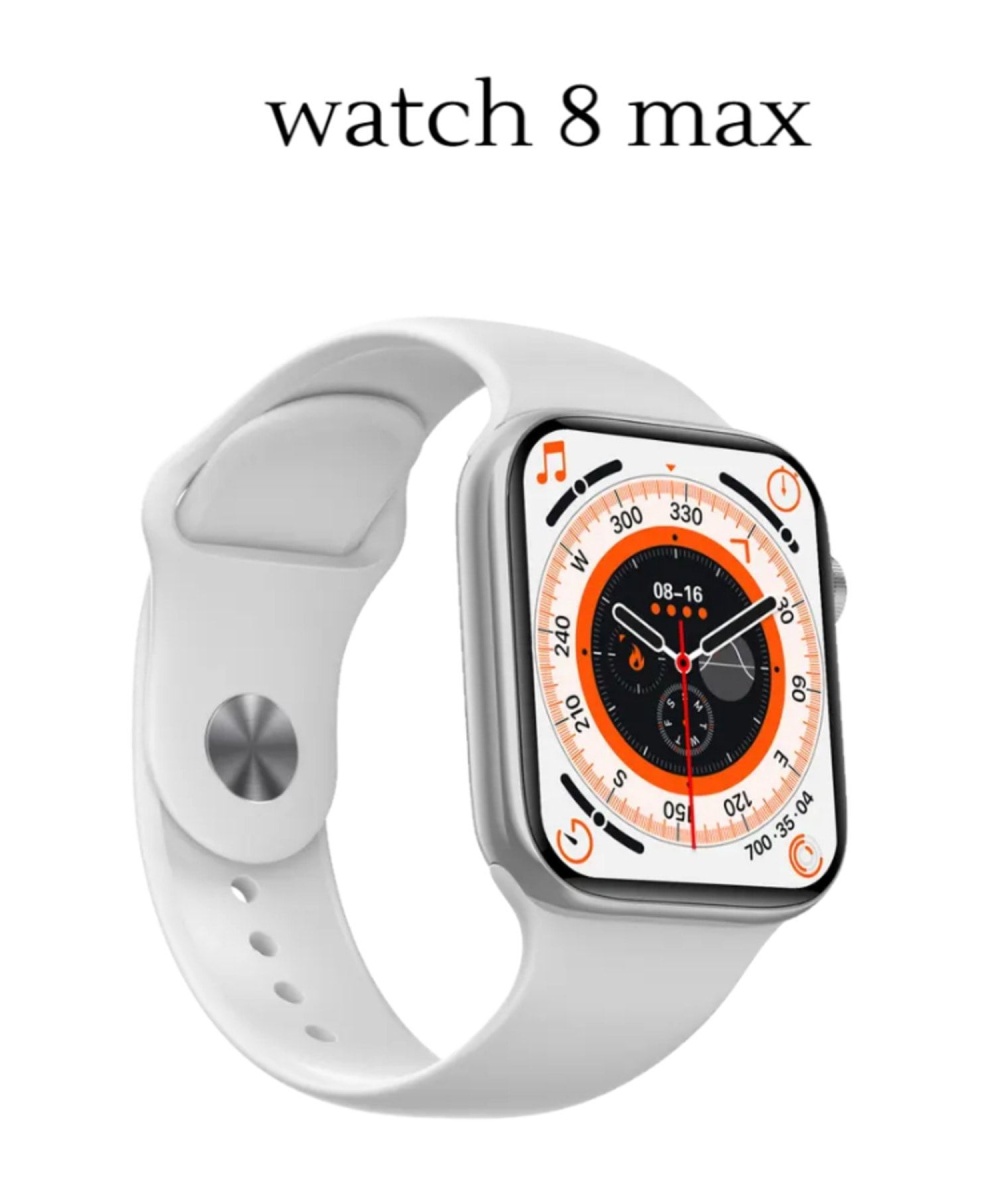Watch 8 45mm Amoled Tam Ekran Gps Nfc Sesli Görüşmeli Kadın Erkek Iphone Huawei Uyumlu Akıllı Saat