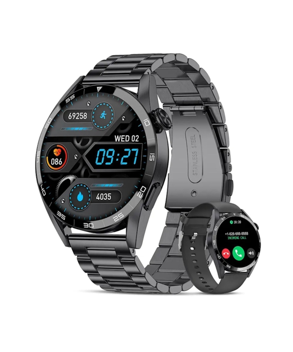 Yeni Spor Watch Klasik Erkek Akıllı Saat Amoled Ekran Sesli Görüşmeli Iphone Huawei Uyumlu 8,9,10