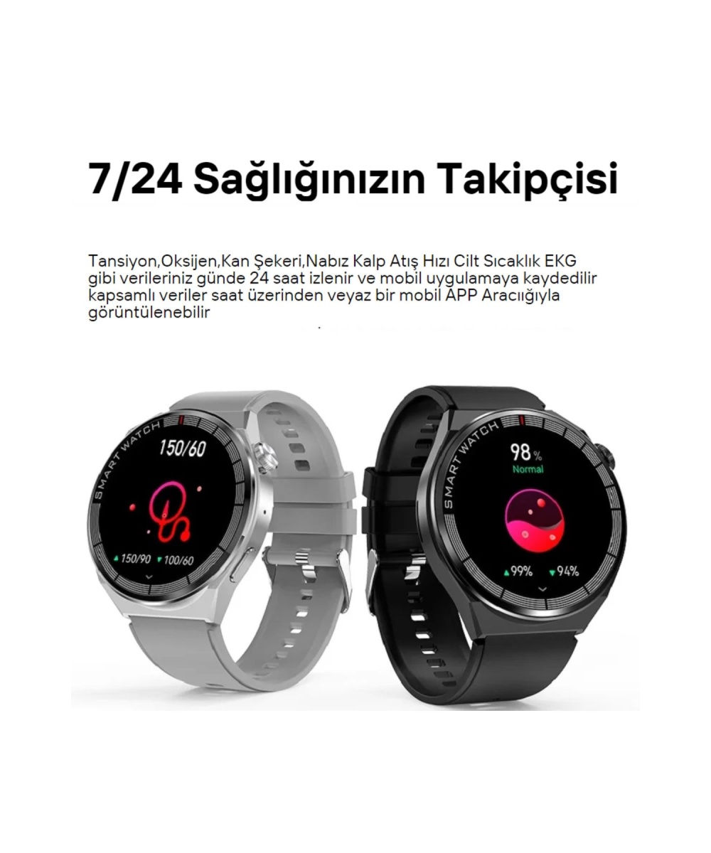 Yeni Spor Watch GT3 Akıllı Saat +100 Spor Modu Sesli Arama NFC Huawei Uyumlu Akıllı Saat