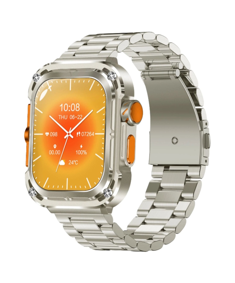 Watch Z85 Max 49mm Arama Yapan Akıllı Saat Amoled Ekran Çelik Kasa İphone Huawei Uyumlu 8-9