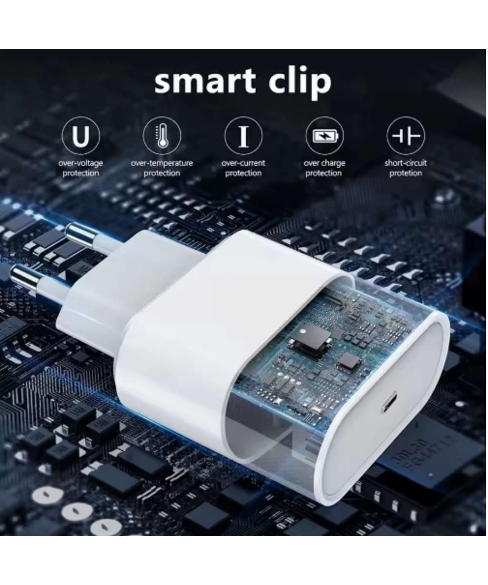 20W PD Hızlı Şarj Cihazı Tüm Serilerle Uyumlu Şarj Aleti Kablo Adaptör iPhone 11/12/13/14/Pro Max