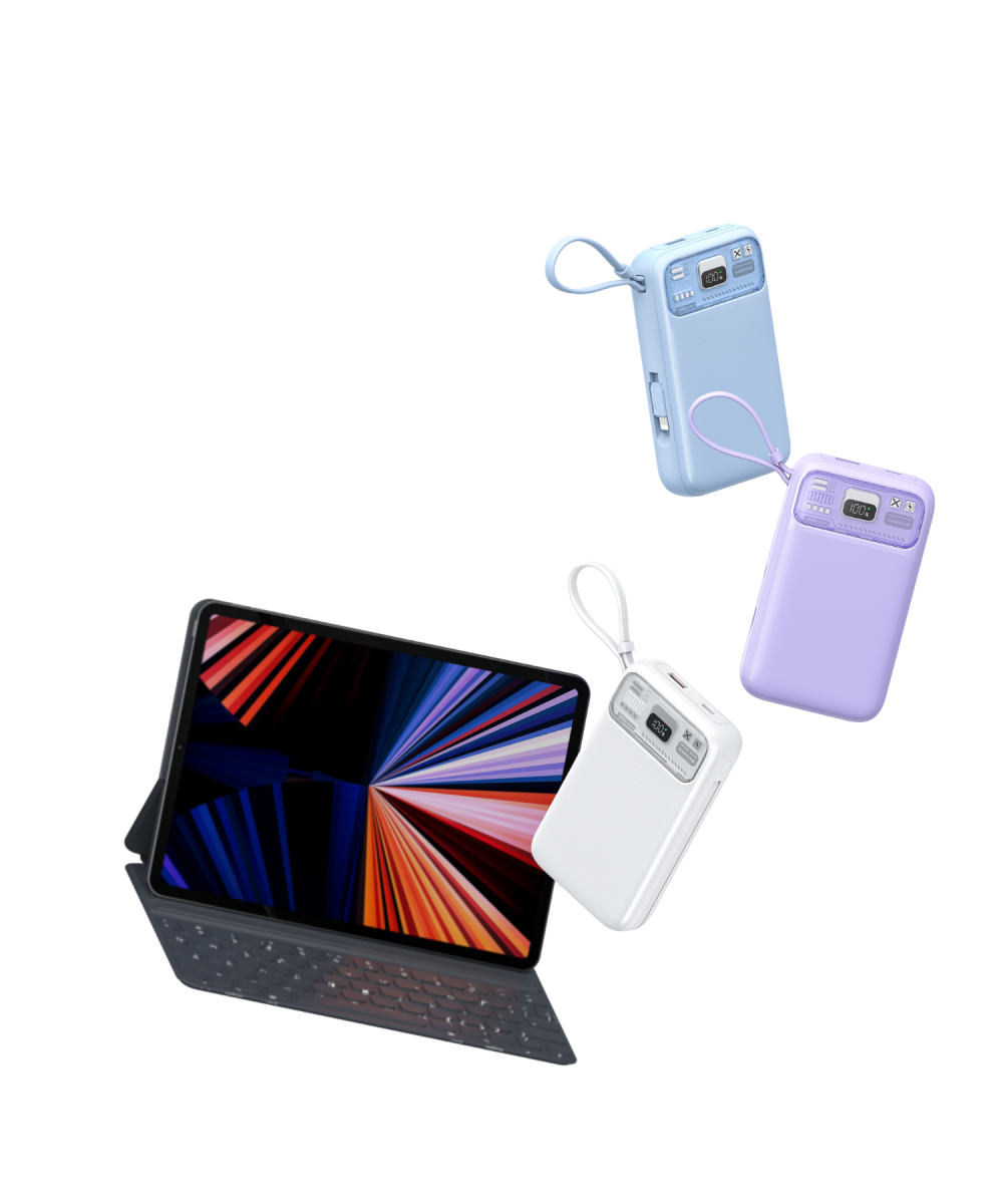 NT-PW34 20W + 15W PD 15W 10000 MAh Taşınabilir Powerbank (Mavi) NT-104928