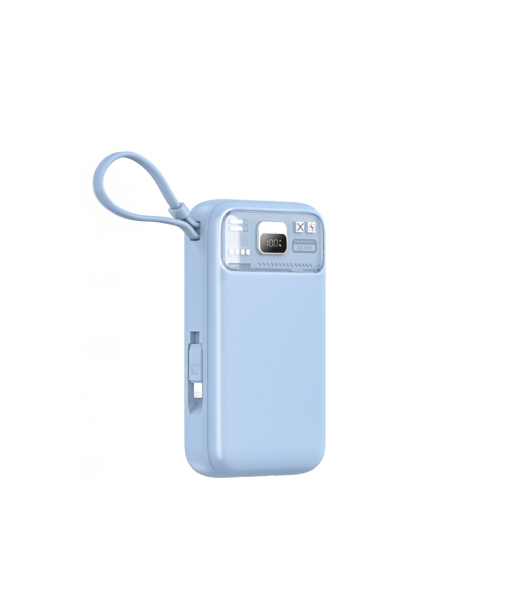 NT-PW34 20W + 15W PD 15W 10000 MAh Taşınabilir Powerbank (Mavi) NT-104928