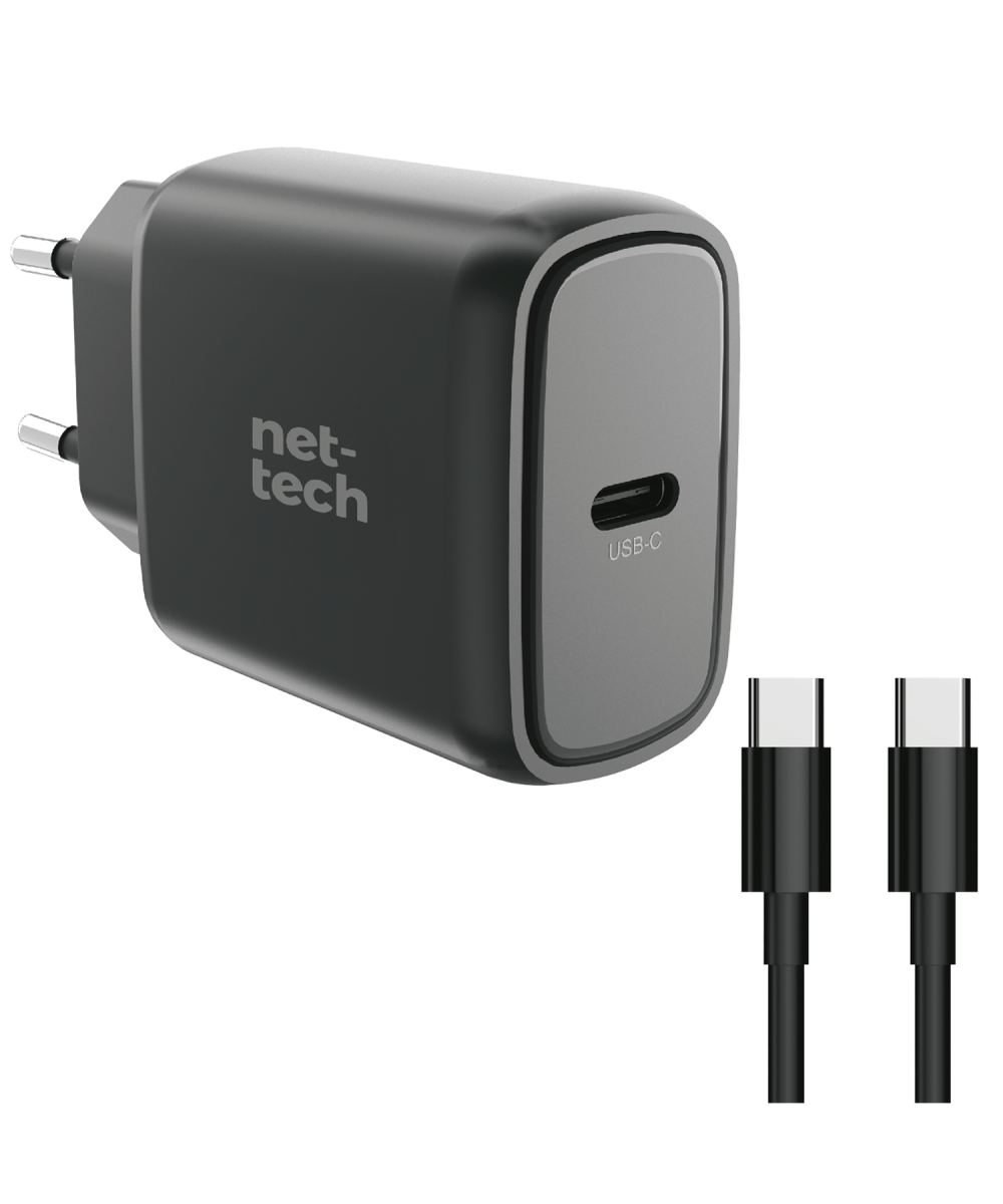 NT-HCH05 PD 25W Type-C To Type-C Hızlı  Şarj Aleti (Siyah)  Samsung Huawei Oppo Xiaomi