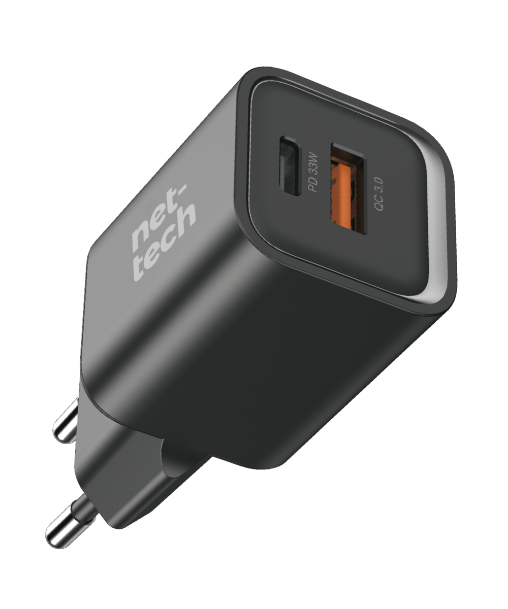 PD GaN Prime 30W Type-C To Type-C Şarj Aleti (Siyah) iPhone Samsung Huawei Xiaomi