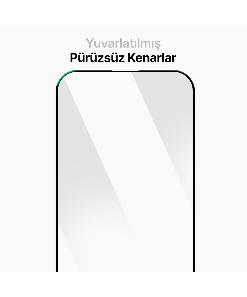 MostPro Anti-Static iPhone 15 Pro Max Uyumlu Gizlilik Filtreli Temperli Hayalet Cam Ekran Koruyucu