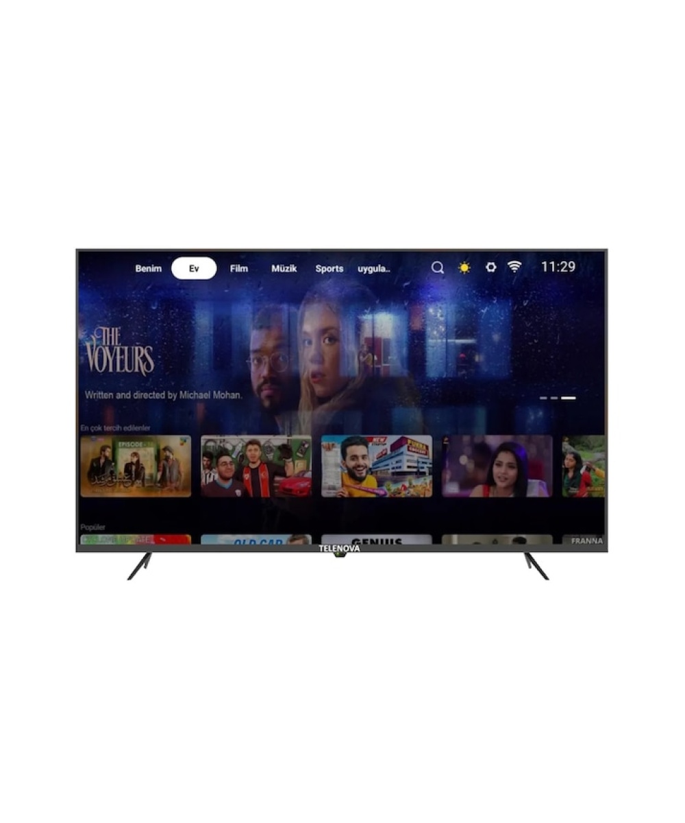 Telenova Revo 32 inç 82 Ekran Android TV Full HD Smart LED Akıllı Televizyon WİFİ Netflix Youtube