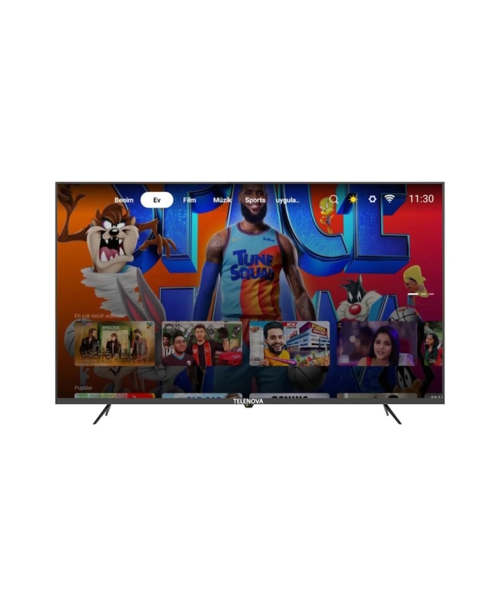 Telenova Revo 32 inç 82 Ekran Android TV Full HD Smart LED Akıllı Televizyon WİFİ Netflix Youtube