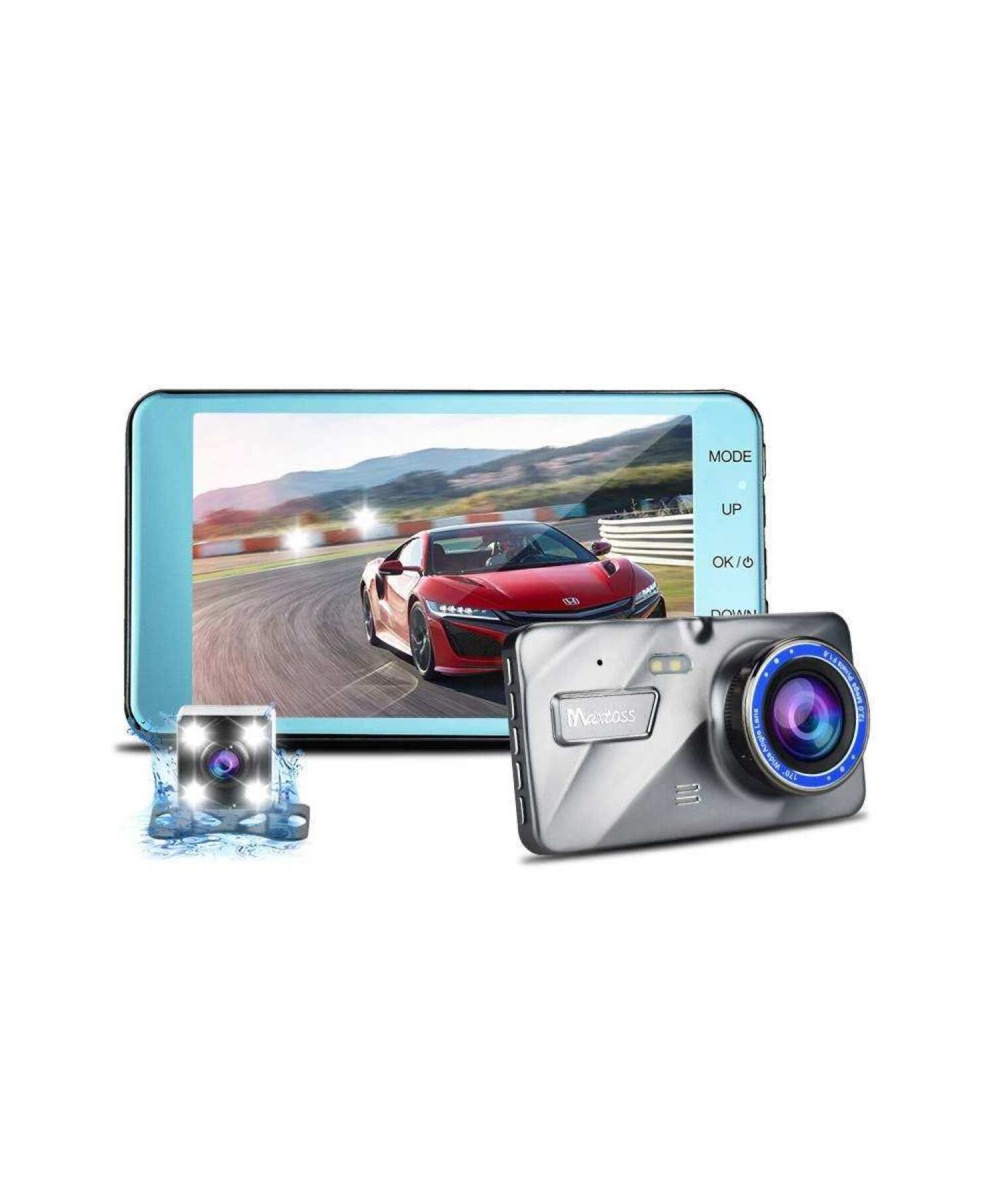 C-659 FHD 32GB Vakumlu Araç İçi Kamerası 4.0 inç Ön+Arka Kamera Full HD 1080p Geri Görüş Kameralı