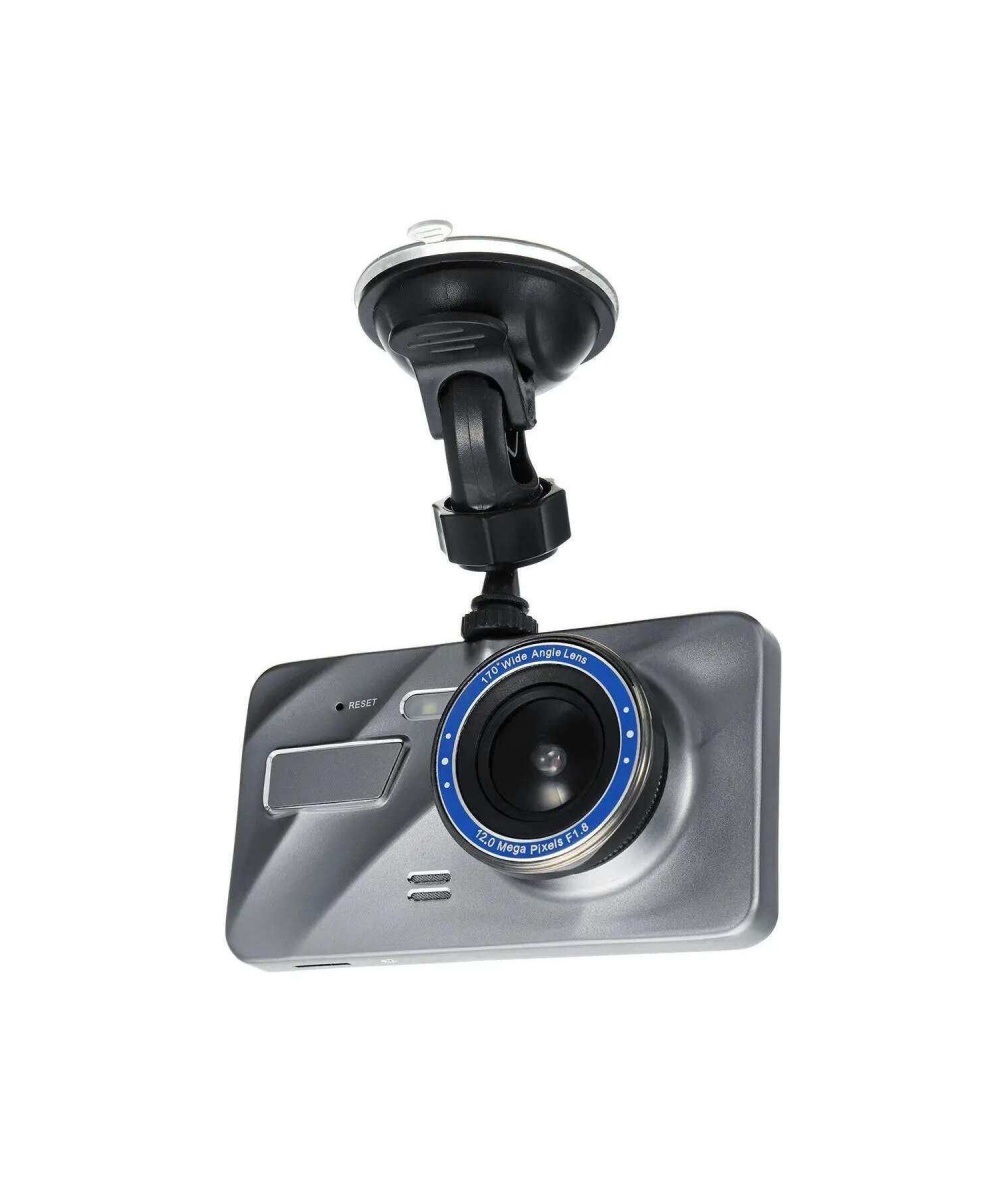 C-659 FHD 32GB Vakumlu Araç İçi Kamerası 4.0 inç Ön+Arka Kamera Full HD 1080p Geri Görüş Kameralı