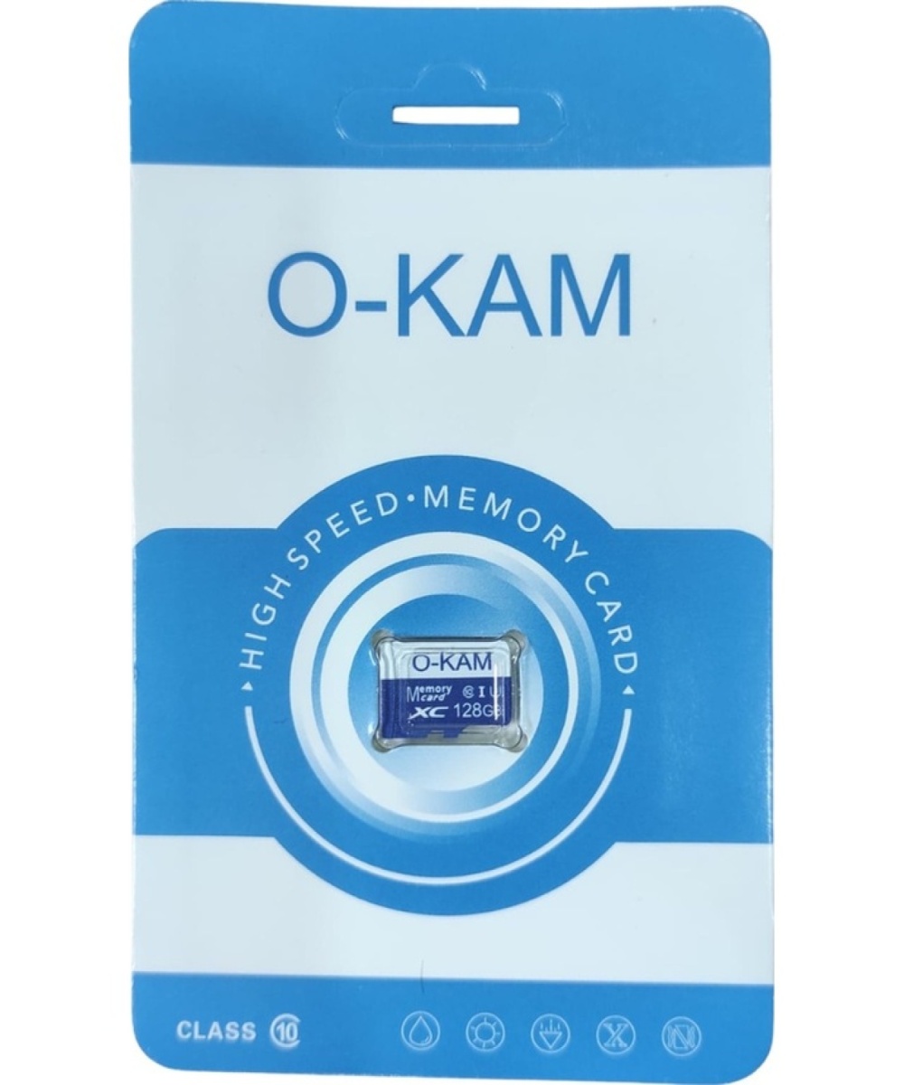 O-KAM 128 GB Hızlı Micro SD Hafıza Kartı  Hızlı Telefon Ve Kamera 100mb/s Class 10 4K Bellek Video Kayıt Samsung Huawei Uyumlu