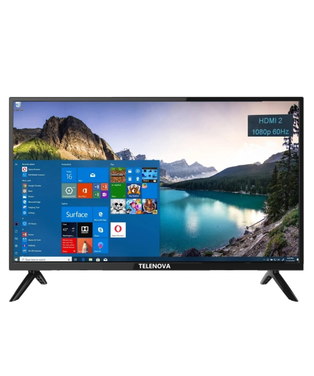 Telenova 32” İnç 82 Ekran LED TV HD Uydu Alıcılı, 12V Destekli, Taşınabilir, Karavan, Ev, Ofis İçin