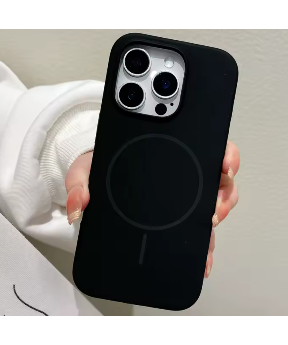 iPhone 14 Pro Max MagSafe Yumuşak Silikon Kılıf – Lansman İçi Kadife Dokulu, Kablosuz Şarj Destekli Rose