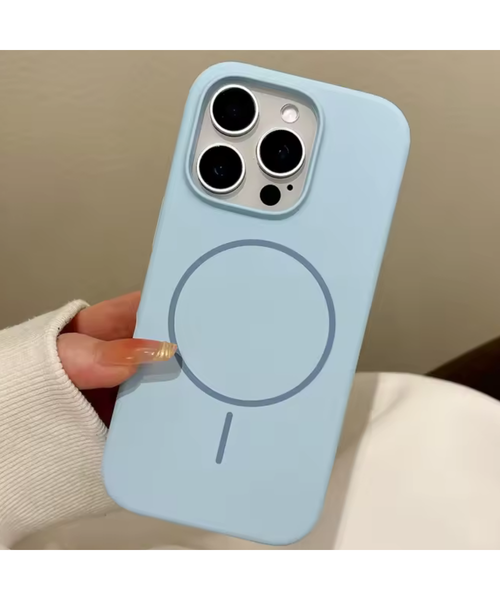 iPhone 14 Pro Max MagSafe Yumuşak Silikon Kılıf – Lansman İçi Kadife Dokulu, Kablosuz Şarj Destekli Rose