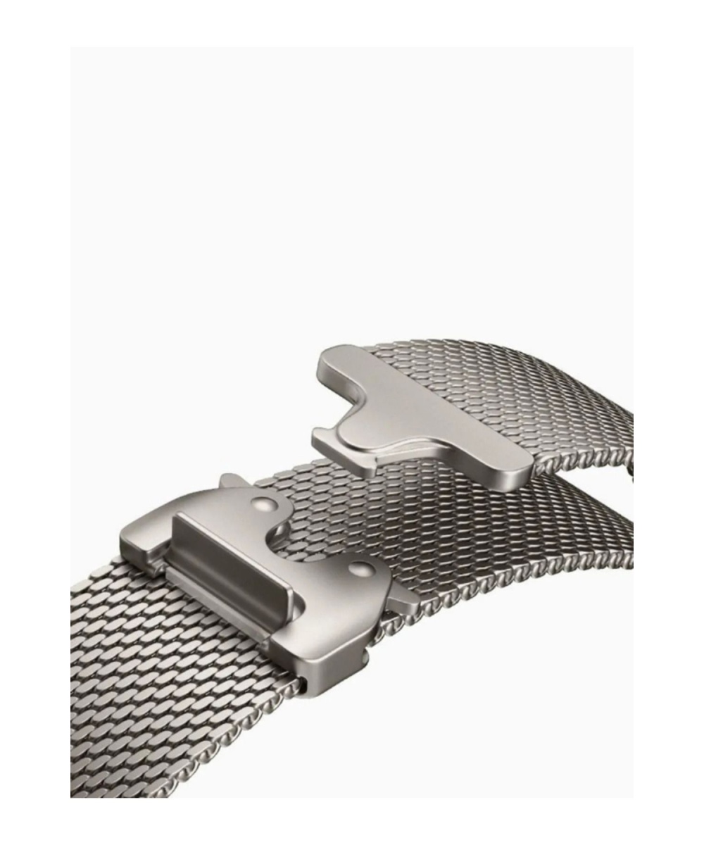 Apple Watch Uyumlu Milano Örgü Loop Paslanmaz Çelik Kordon (42mm-45mm-49mm) - Manyetik Toka Ultra/SE/7/8/9/10