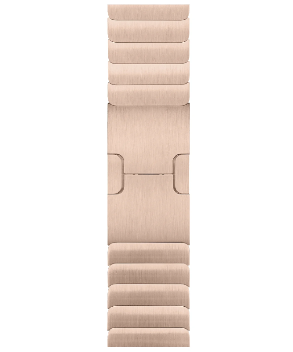 Apple Watch Uyumlu Gold Paslanmaz Çelik Bilezik Akıllı Saat Kordonu 45-49mm Series 7, 8, 9, 10, SE, Ultra