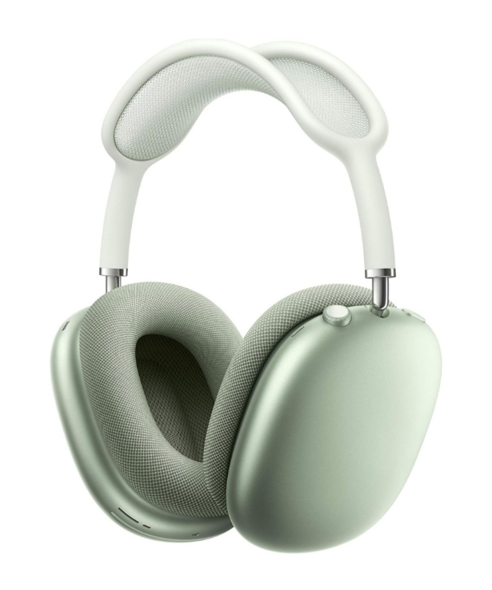 Airpods Max Fileli Kulak Üstü Bluetooth Kulaklık Ve Kılıf Pop-Up Aktif Gürültü Engelleme-Şeffaf Modu iPhone Uyumlu (Yeşil)