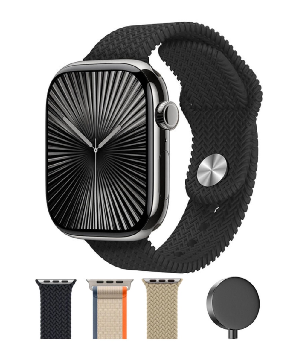 Watch Hk 10 Pro A Siyah 2.02 inc Amoled Ekranlı Akıllı Saat Sesli Görüşme,ChatGPT Huawei iPhone Uyumlu 9-8