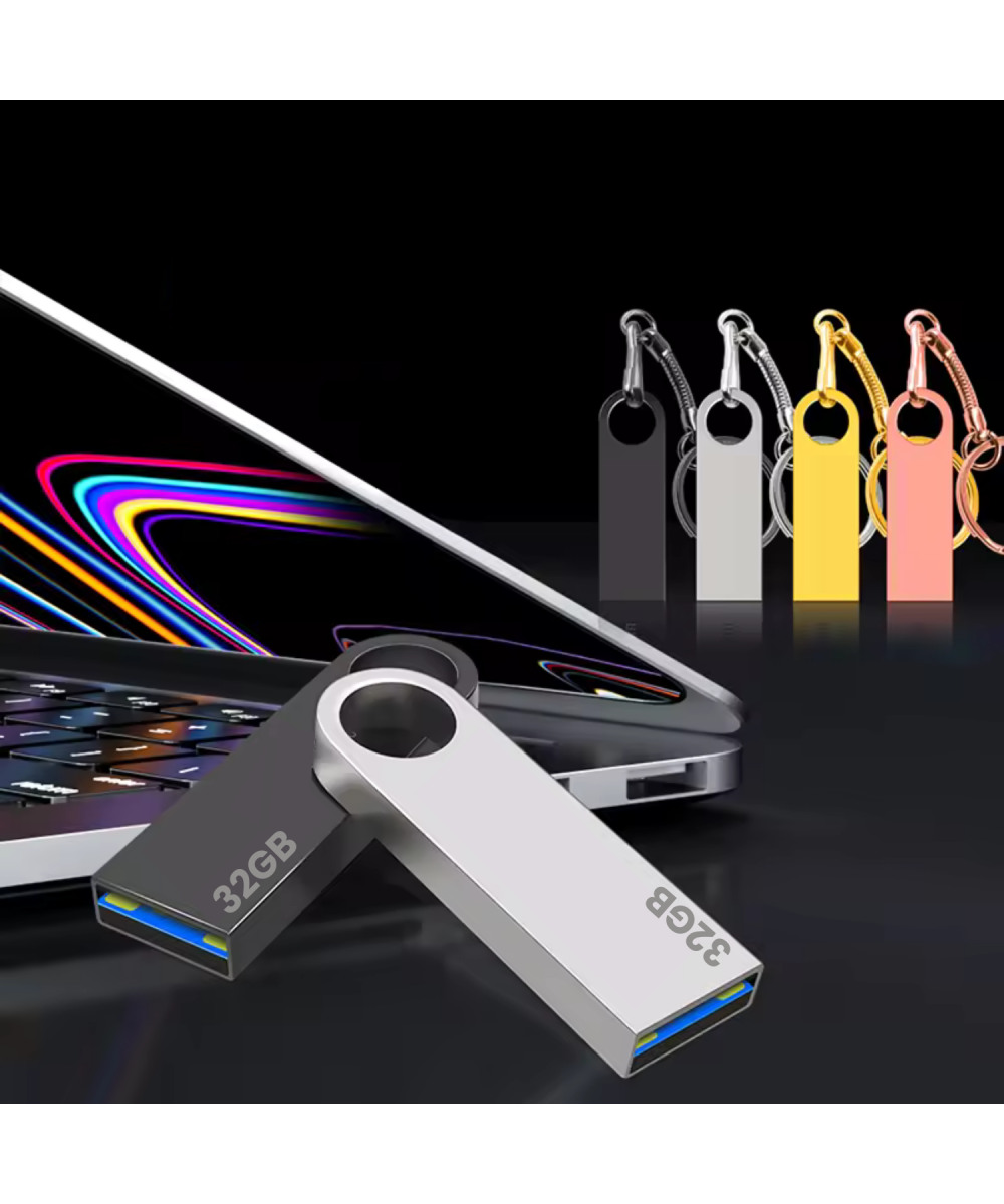 Concord 16 GB USB 2.0 Flash Bellek | Dayanıklı Metal Kasa, Hızlı ve Güvenli Depolama Taşınabilir Depolama