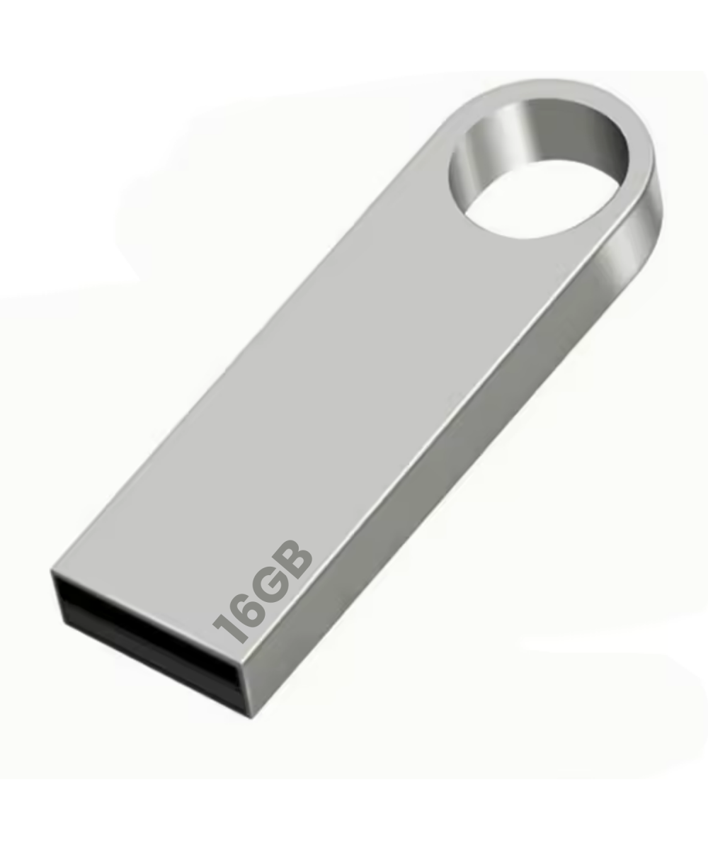 Concord 16 GB USB 2.0 Flash Bellek | Dayanıklı Metal Kasa, Hızlı ve Güvenli Depolama Taşınabilir Depolama