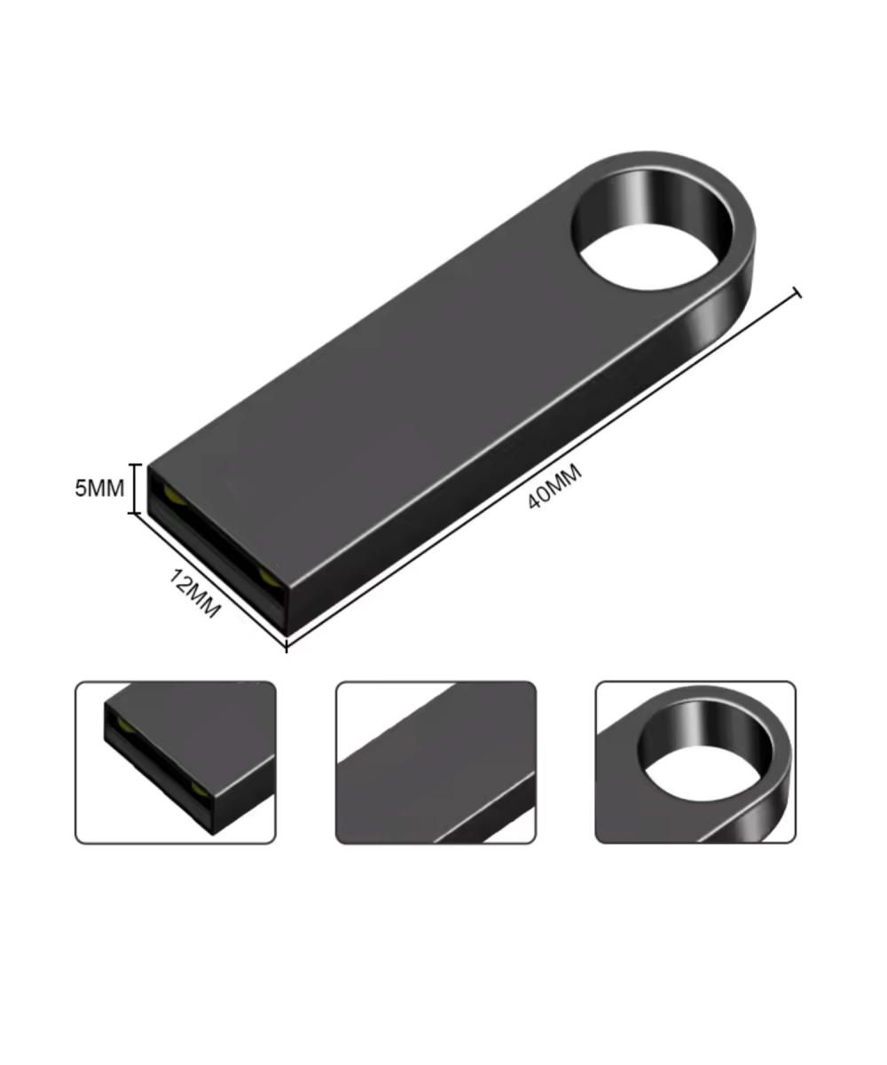 Concord 16 GB USB 2.0 Flash Bellek | Dayanıklı Metal Kasa, Hızlı ve Güvenli Depolama Taşınabilir Depolama