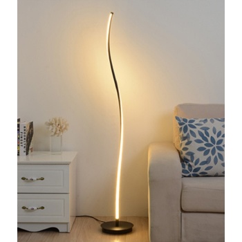 Dimli Led Lambader Modern 3Renk - Kıvrımlı 150 cm