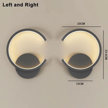 Led Aplik Modern 3Renk - Anemo 25 cm