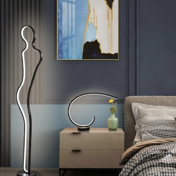 Led Lambader Modern 3Renk - Puket 130 cm