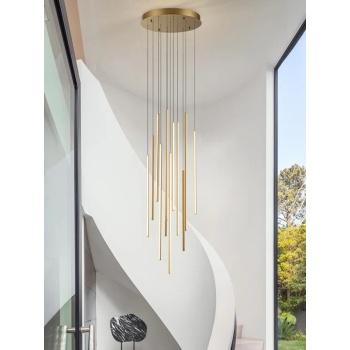 Led Avize Sarkıt Gold -Berra 200 cm