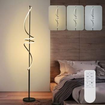 Led Lambader Modern 3 Renk Işık - Sefine 120 cm