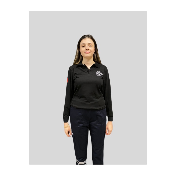 Uzun Kollu Polo Yaka 112 Sweat