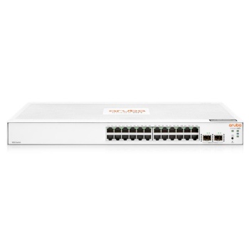 HPE ARUBA ION JL812A 1830 24 PORT GIGABIT + 2X1GB SFP UPLINK YÖNETİLEBİLİR RACKMOUNT SWITCH