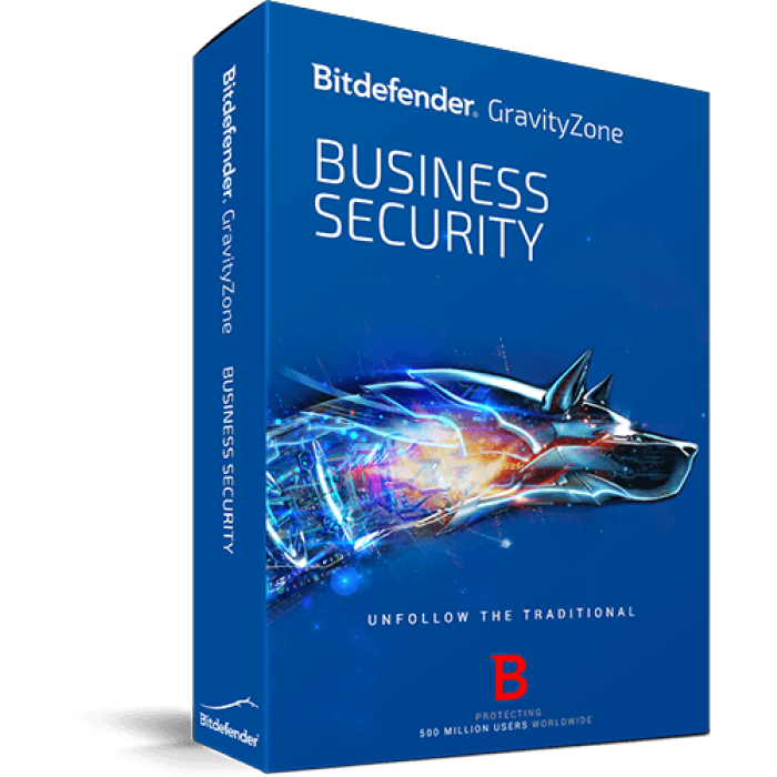 BITDEFENDER GRAVITYZONE BUS. SEC. 6 KULL.1 YIL KUTU