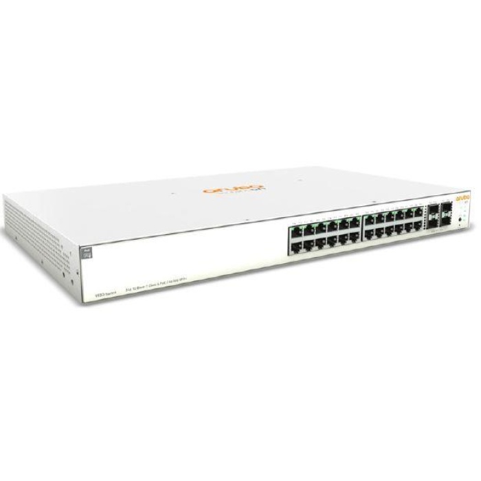 HPE ARUBA ION 1930 JL682A 24 PORT GIGABIT+ 4XSFP1/10GB L2+ YÖNETİLEBİLİR RACKMOUNT SWITCH