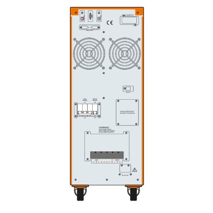 MAKELSAN POWERPACK SE 10KVA 1F/1F (20X9AH) PF;0,9 5/10DK ONLINE UPS