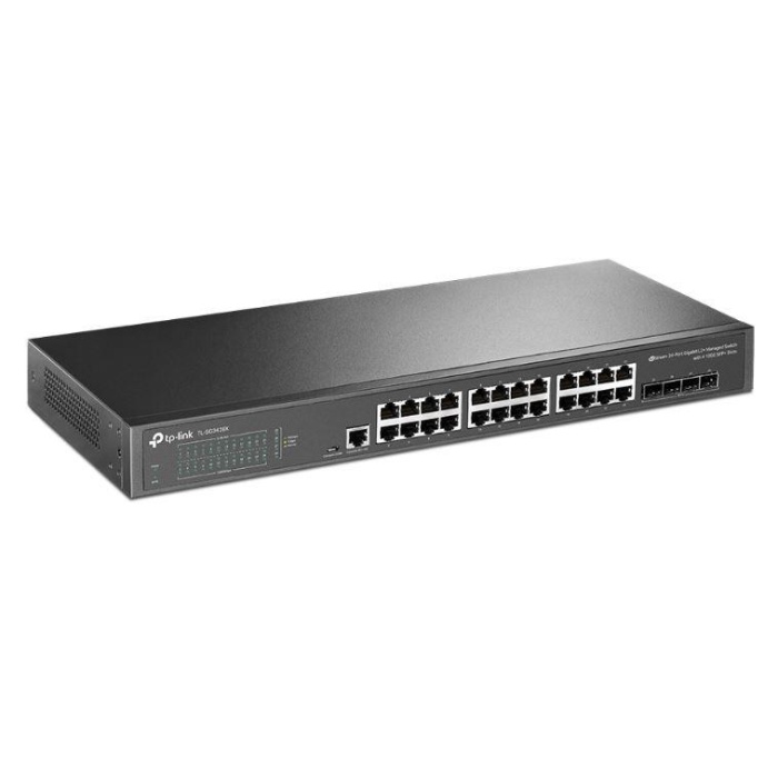 TP-LINK OMADA TL-SG3428X 24 PORT GIGABIT+4X10GIGABIT SFP+ UPLINK L2+ YÖNETİLEBİLİR RACKMOUNT SWITCH
