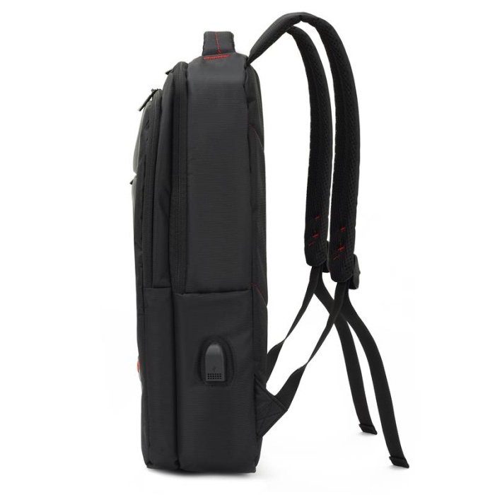 MACK MCC-007 17.3 OFFICE USB GİRİŞLİ NOTEBOOK SIRT ÇANTASI SİYAH