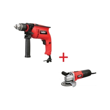 Attlas Eco 2li Set Darbeli Matkap + Avuç Taşlama - A0107020