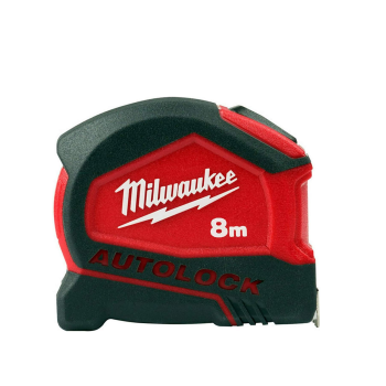Milwaukee Ağır Hizmet Tipi Autolock Şerit Metre 8m - 4932464664