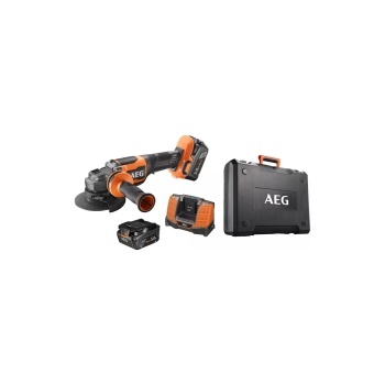Aeg BEWS 18-125BLPX2-502C 5.0Ah Çift Akülü Kömürsüz Taşlama - 4935480858