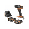 Aeg BSB 18SBL2-202C 2 x 2.0 Ah Sarjlı Darbeli Matkap - 4935480058