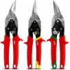 Milwaukee Kaportacı Makası Seti 3 Parça Sağ-Sol-Düz 260 Mm - T48224533