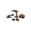 AEG JP18A2-502B 18V Akülü Set BSB18C3BL+BEWS18-125BLX- 4935480951