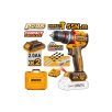 Ingco Darbeli Matkap Seti 13 mm 20V 2X2.0AH- CIDLI20558E