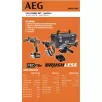 Aeg JP18L3-402TB 2x4.0Ah Çift Akülü Kombo Set - Darbeli Matkap + Kırıcı Delici + Kömürsüz Taşlama - 4935478616